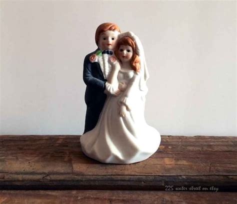 red hair brides|red hair bride cake topper.